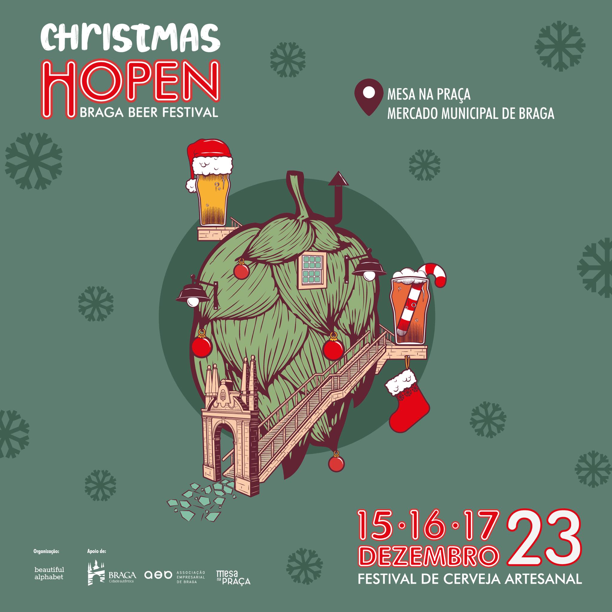 HOPEN CHRISTMAS Braga Beer Festival 2023 Agenda Cultural do Minho