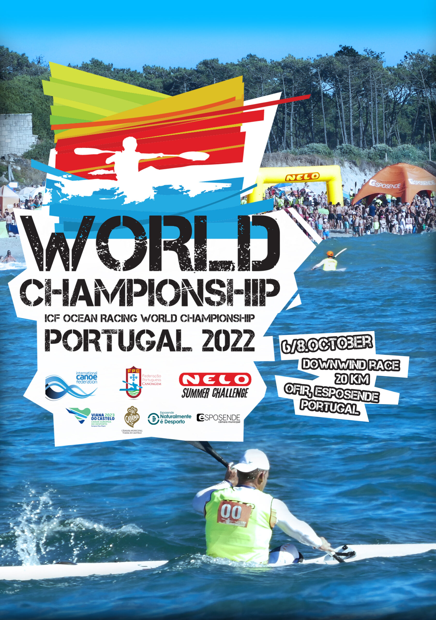 Campeonato do Mundo de Canoagem de Mar Portugal 2022 - Viana do Castelo