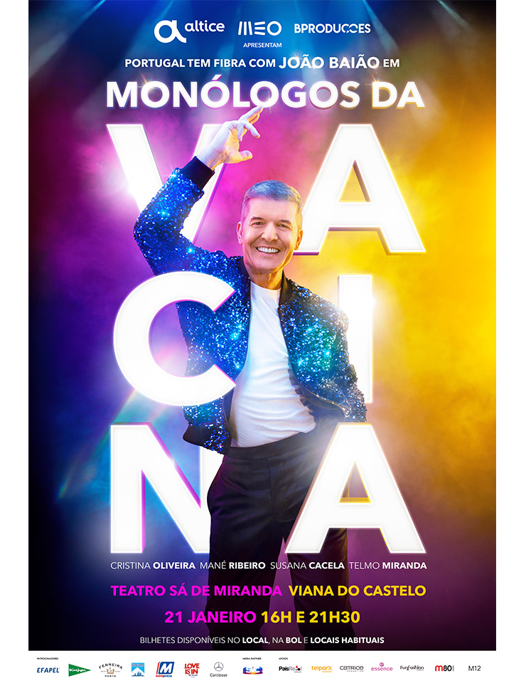 MONÓLOGOS DA VACINA - Teatro Sá de Miranda