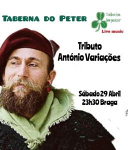 Tributo António Variações _ Taberna do Peter - Braga