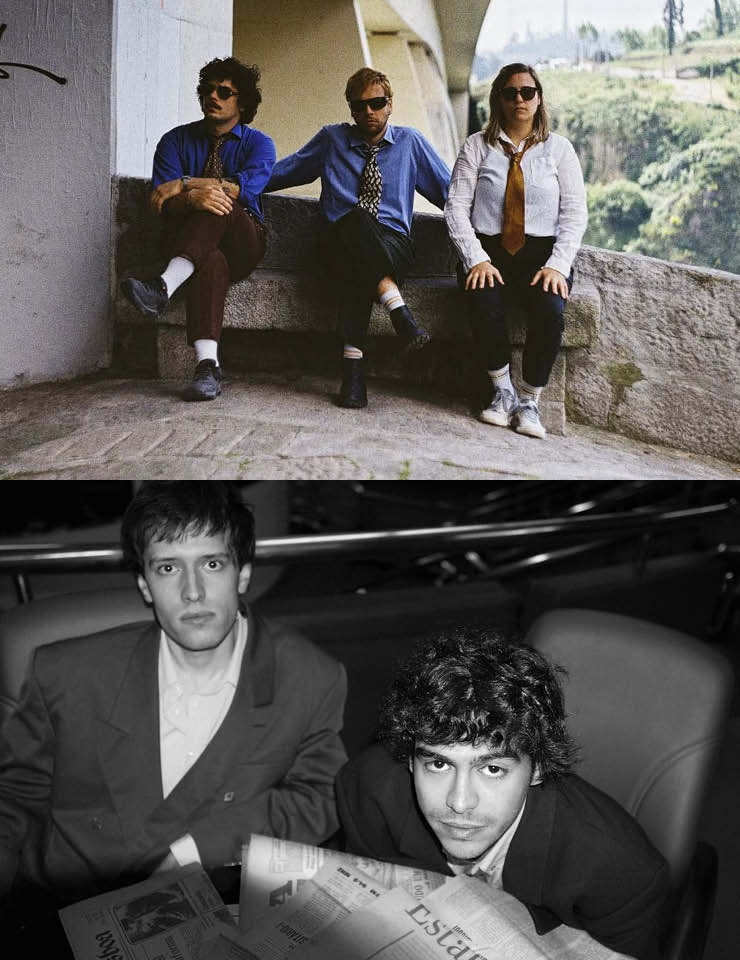 Natal Malfeito - Sunflowers + Ledher Blue no Café Avenida