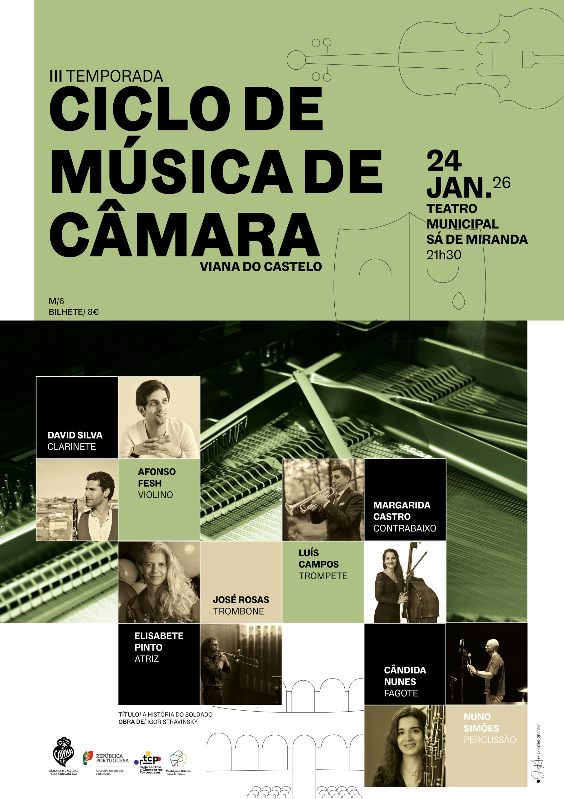 III Ciclo de música de câmara - A história do Soldado