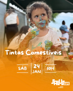 "Tintas Comestíveis": Saluslive organiza atividade sensorial para bebés e crianças