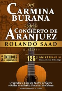 Carmina Burana Aranjuez – Grande Orquestra Sinfónica e Coro