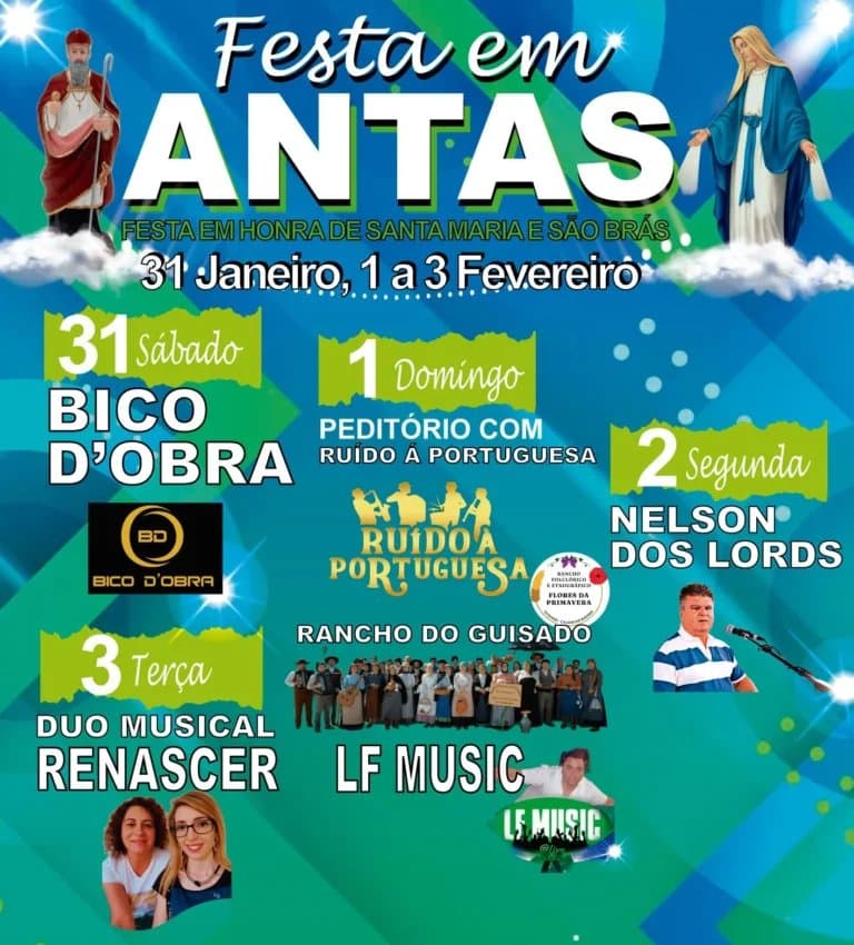 Festa em honra de Santa Maria e São Brás - Antas, Esposende