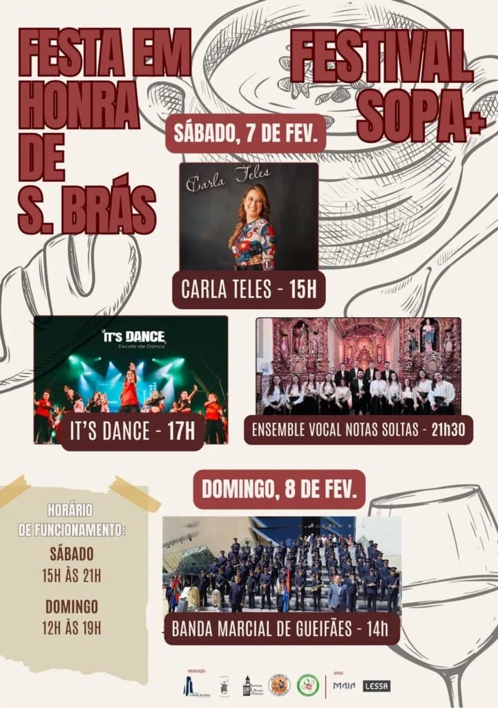 FESTA EM HONRA DE S. BRÁS | FESTIVAL SOPA+