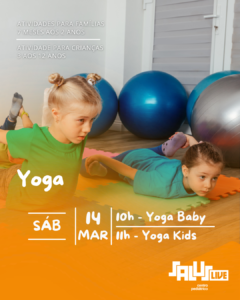 SalusLive promove manhã de yoga para bebés e crianças